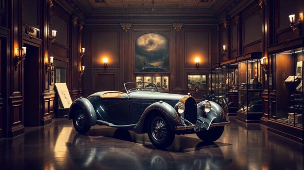 Explorez l'héritage et les trésors du musée Bugatti